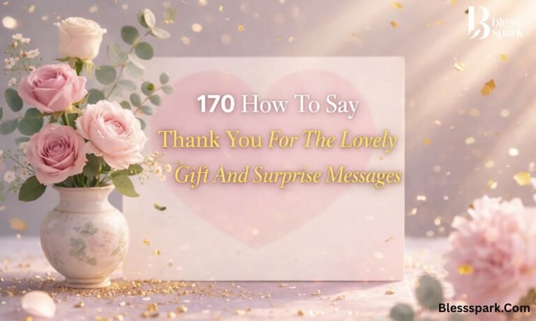 170 How To Say Thank You For The Lovely Gift And Surprise Messages