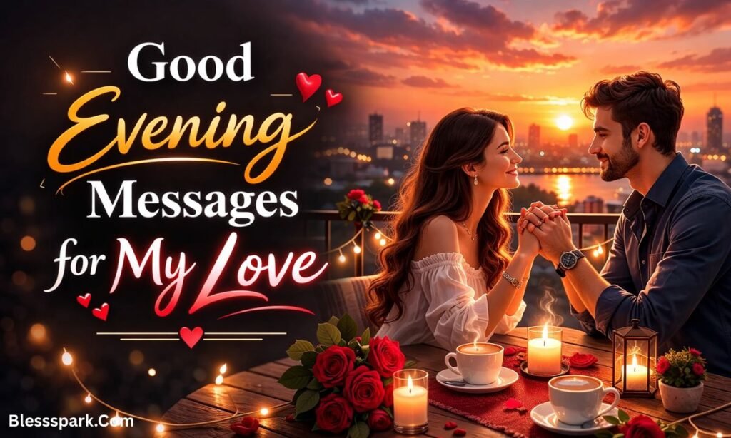 190+ Good Evening Messages for Her (Romantic, Sweet & Flirty)