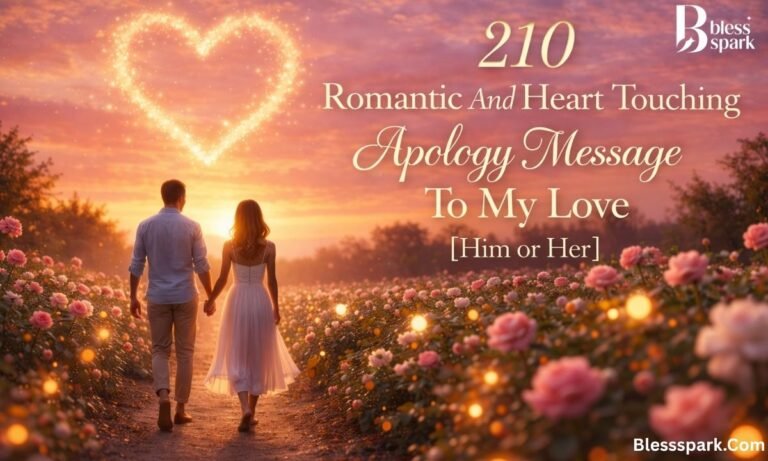 210 Romantic And Heart Touching Apology Message To My Love [Him or Her]