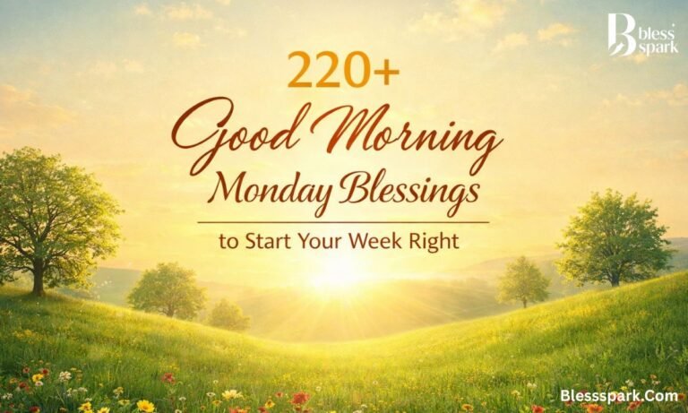 220+ Good Morning Monday Blessings to Start Your Week Right