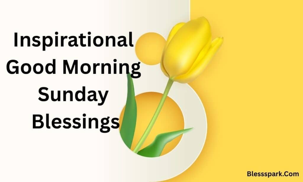 260+ Best Good Morning Sunday Blessings to Start Your Morning