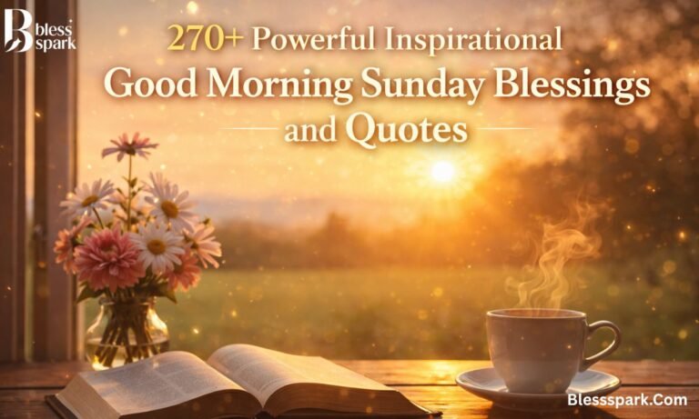 270+ Powerful Inspirational Good Morning Sunday Blessings and Quotes