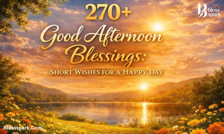 270+ Good Afternoon Blessings: Short Wishes for a Happy Day