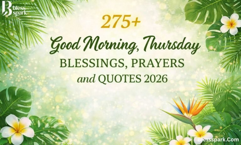 275+ Good Morning, Thursday Blessings, Prayers and Quotes 2026