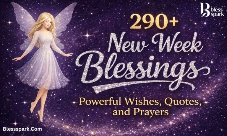 290+ New Week Blessings Powerful Wishes, Quotes, and Prayers
