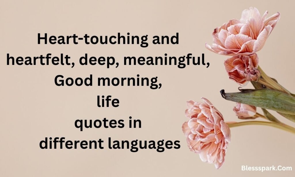 299+ Deep Meaningful Good Morning Life Quotes to Start Your Day
