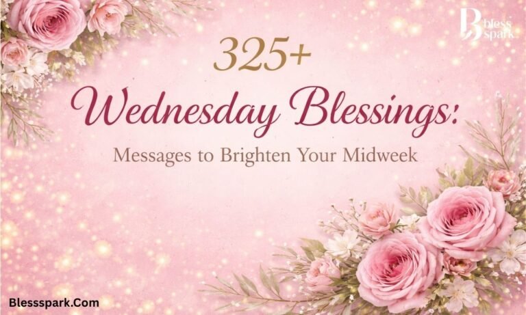 325+ Wednesday Blessings: Messages to Brighten Your Midweek