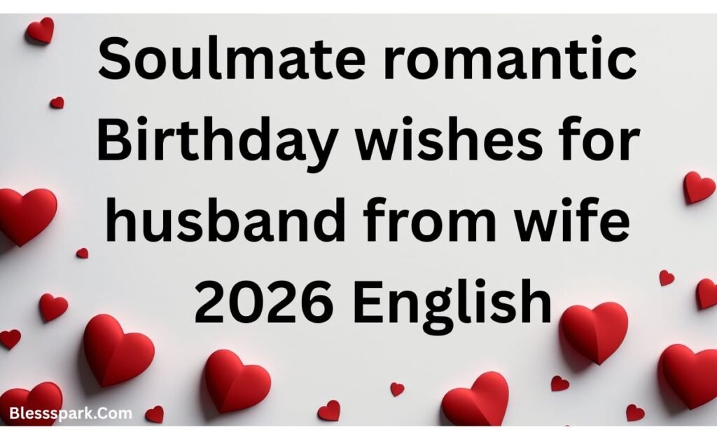 375+ Soulmate Romantic Birthday Wishes for Husband From Wife 2026