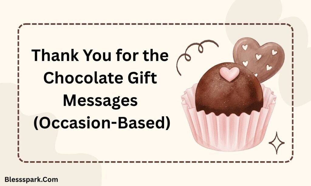 175 Thank You for the Chocolate Message Examples