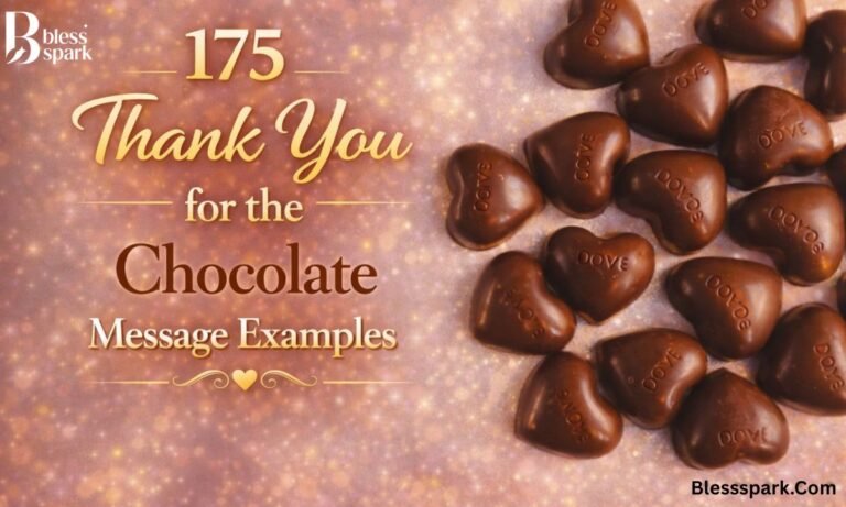 175 Thank You for the Chocolate Message Examples