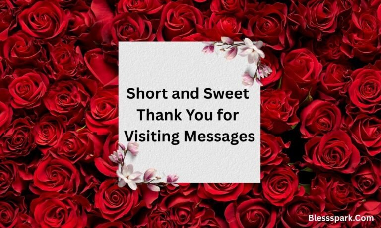 195+ Thoughtful Thank You for Visiting Notes & Templates – Thankful ...