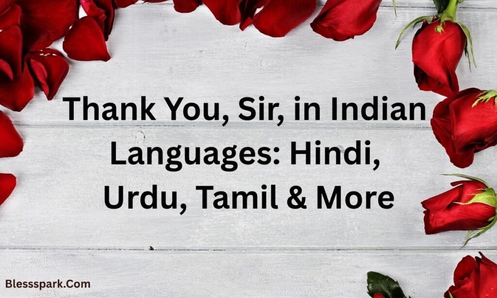 211 Thank You Sir Messages: Meaning, Polite Alternatives & Examples