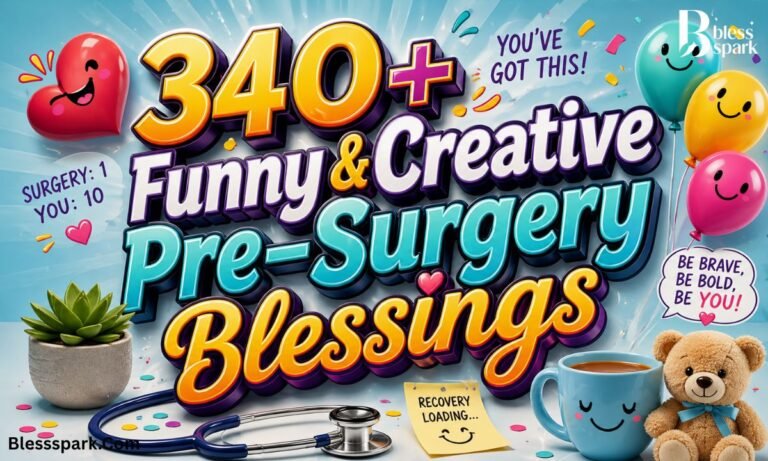 340+ Funny & Creative Pre-Surgery Blessings