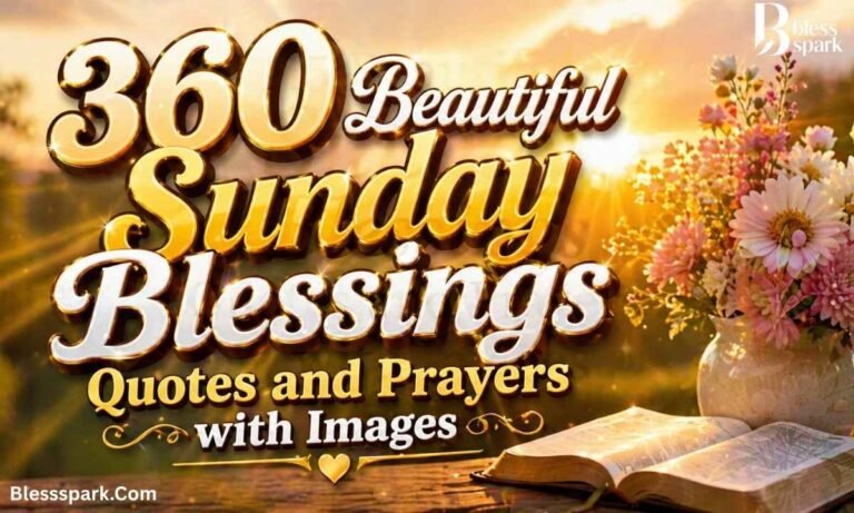 360 Beautiful Sunday Blessings Quotes and Prayers with Images