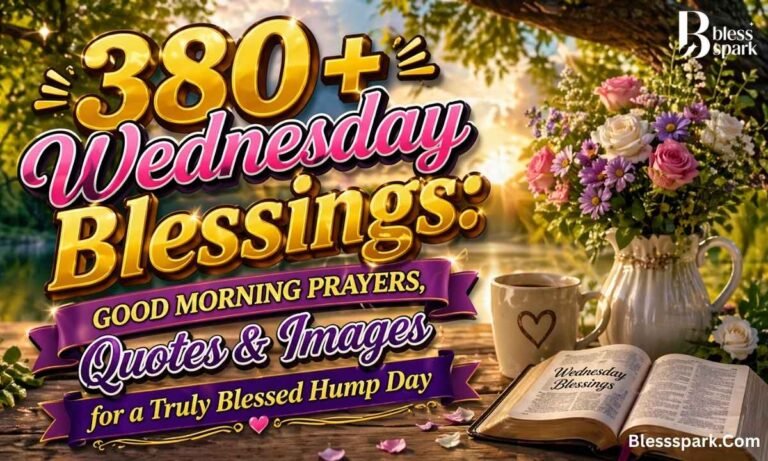 380+ Wednesday Blessings: Good Morning Prayers, Quotes & Images for a Truly Blessed Hump Day