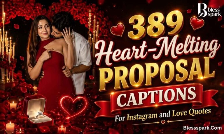 389 Heart-Melting Proposal Captions For Instagram and Love Quotes