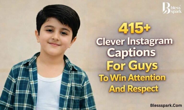 415+ Clever Instagram Captions For Guys To Win Attention And Respect