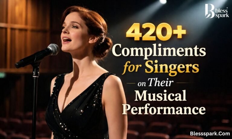 420+ Compliments for Singers on Their Musical Performance