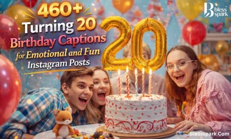 460+ Turning 20 Birthday Captions for Emotional and Fun Instagram Posts