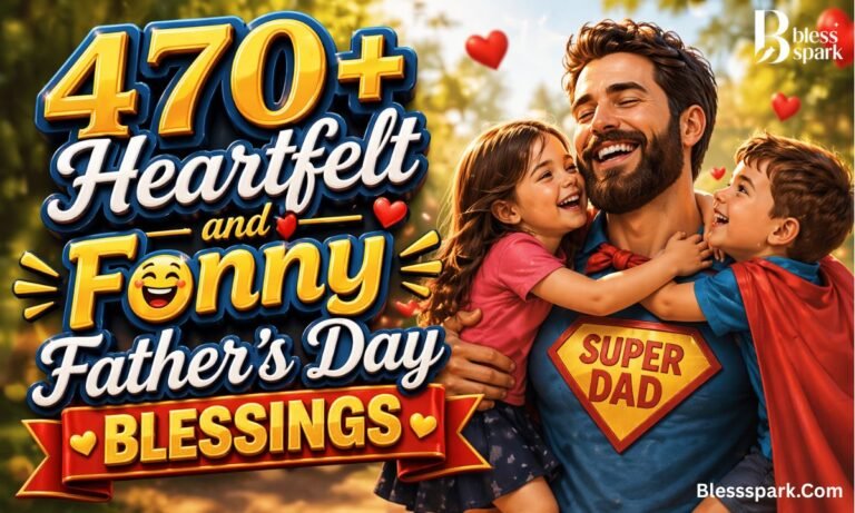 470+ Heartfelt and Funny Father's Day Blessings