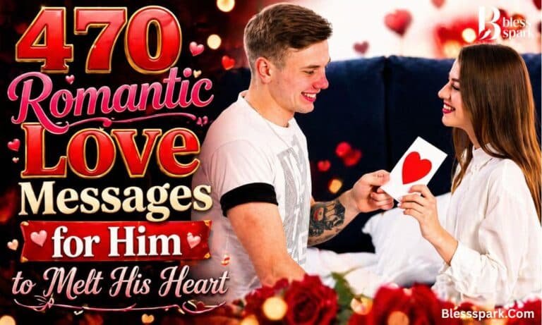 470 Romantic Love Messages for Him to Melt His Heart