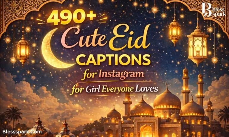 490+ Cute Eid Captions for Instagram for Girls Everyone Loves