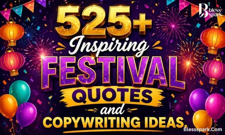 525+ Inspiring Festival Quotes and Copywriting Ideas