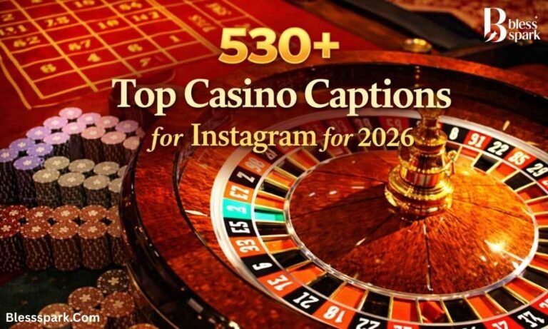 530+ Top Casino Captions for Instagram for 2026