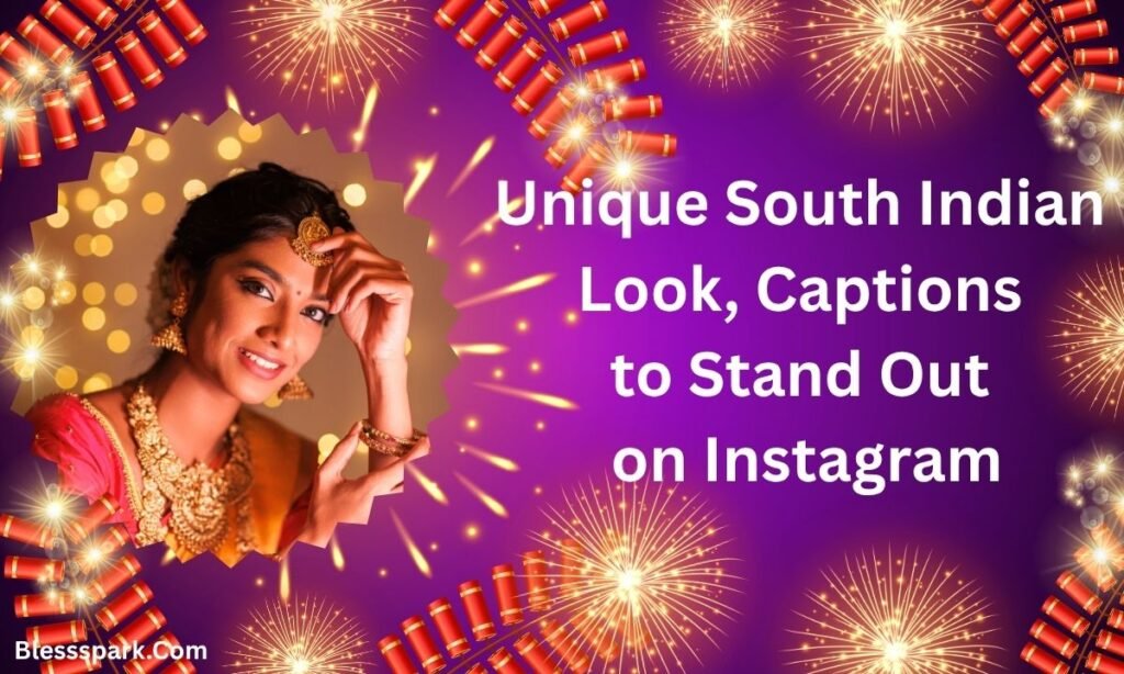 540+ South Indian Look Captions for Instagram: Stunning, Trendy & Unique Ideas