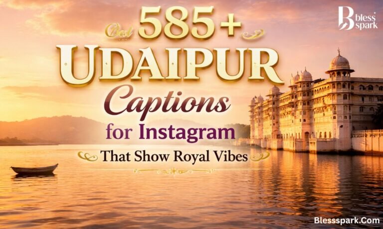 585 + Best Udaipur Captions for Instagram That Show Royal Vibes