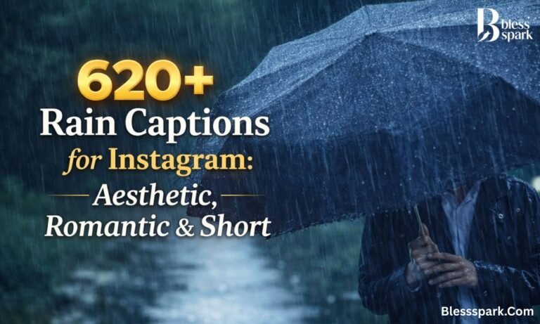 620+ Rain Captions for Instagram: Aesthetic, Romantic & Short