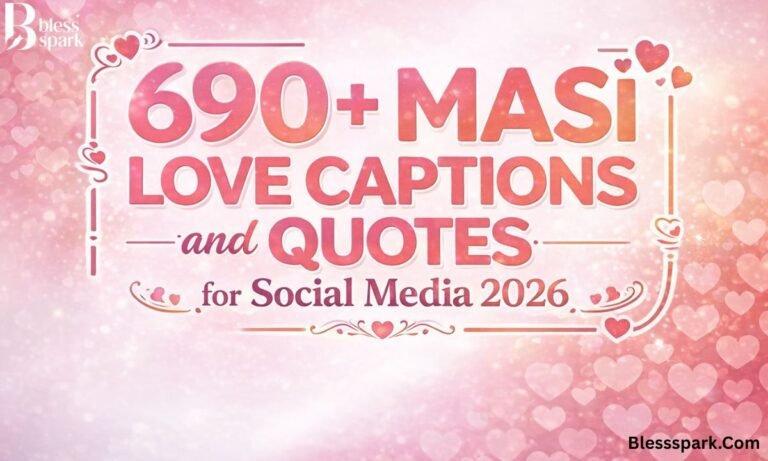 690+ Masi Love Captions and Quotes for Social Media 2026