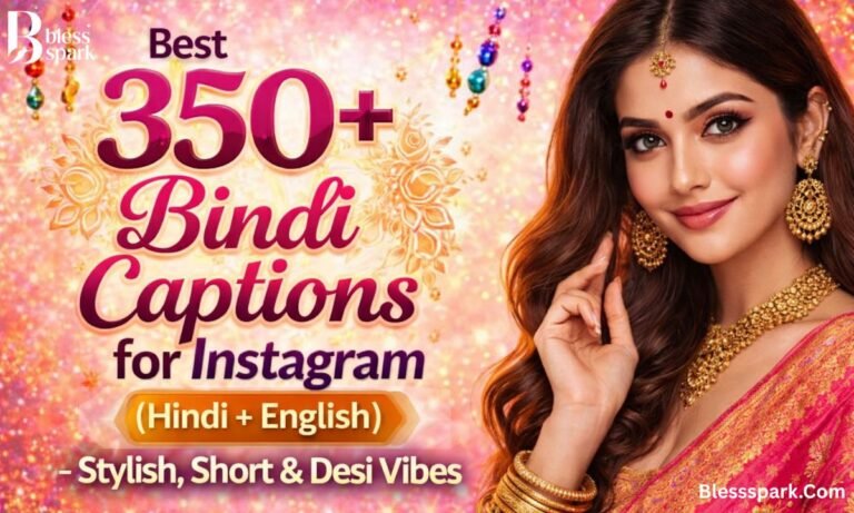 Best 350+ Bindi Captions for Instagram (Hindi + English) Stylish, Short & Desi Vibes