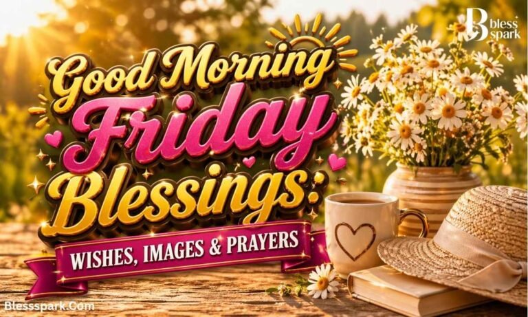 Good Morning Friday Blessings: Wishes, Images & Prayers