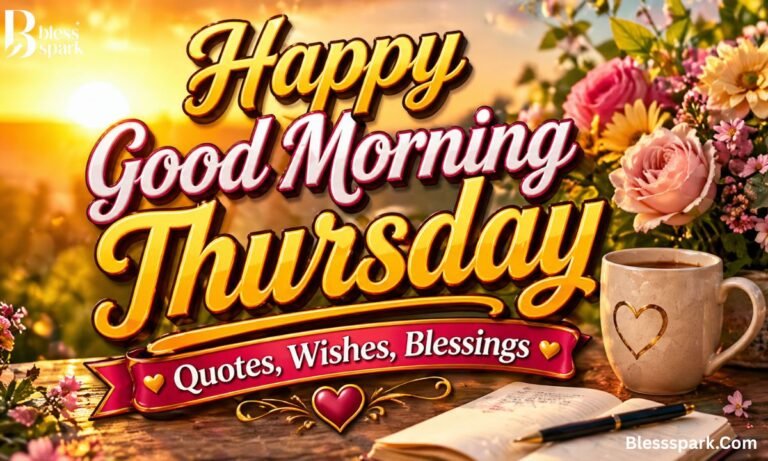 Happy Good Morning Thursday Quotes, Wishes, Blessings