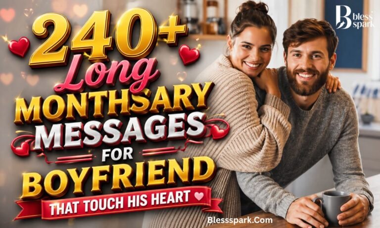 240+ Long Monthsary Messages for Boyfriend That Touch His Heart