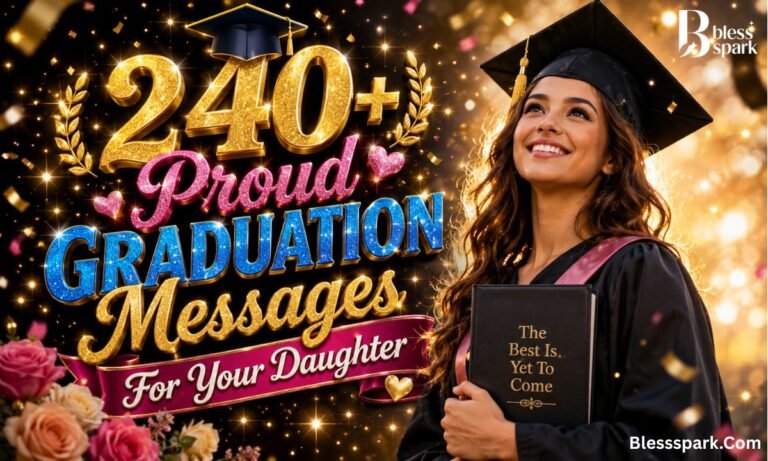 240+ Proud Graduation Messages For Your Daughter