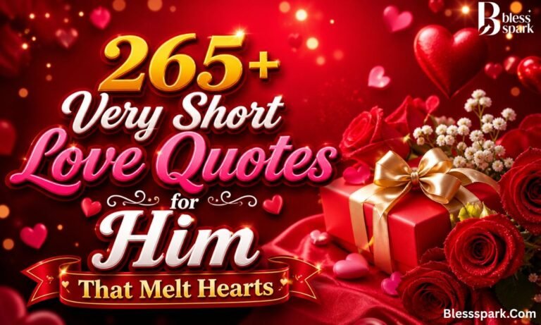 265+ Very Short Love Quotes for Him That Melt Hearts