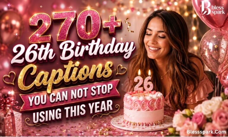 270+ 26th Birthday Captions You Can Not Stop Using This Year