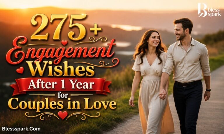 275+ Engagement Wishes After 1 Year for Couples in Love