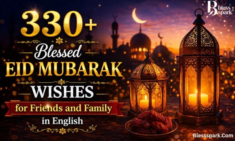 330+ Blessed Eid Mubarak Wishes for Friends and Family in English