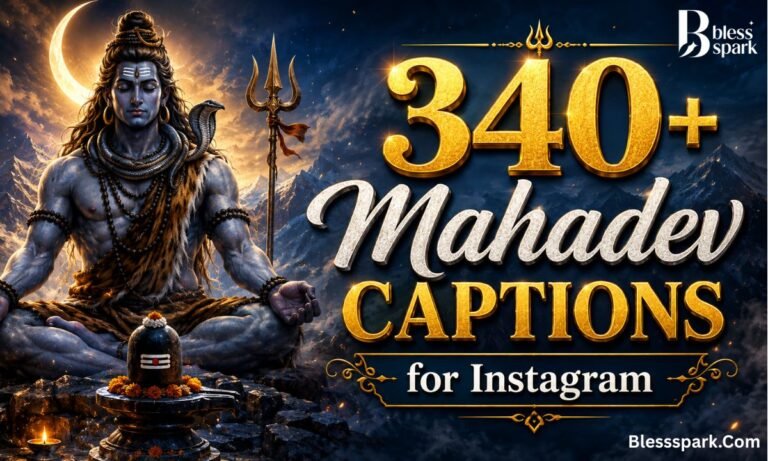 340+ Mahadev Captions for Instagram