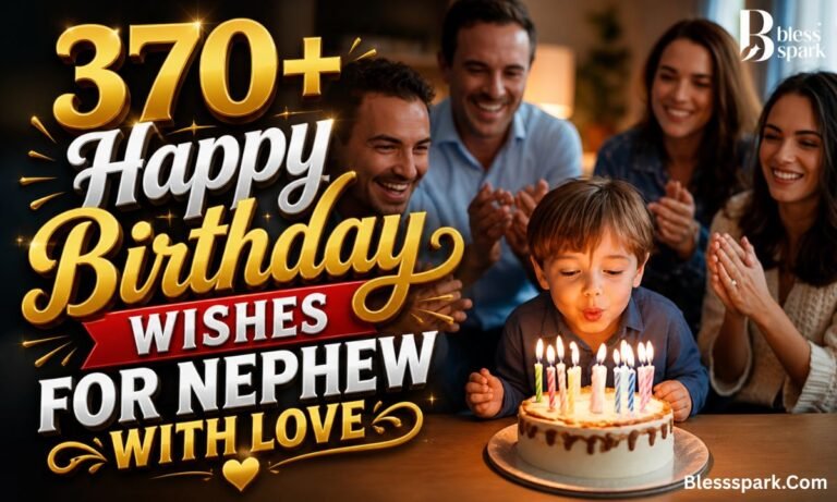 370+ Happy Birthday Wishes for Nephew with Love