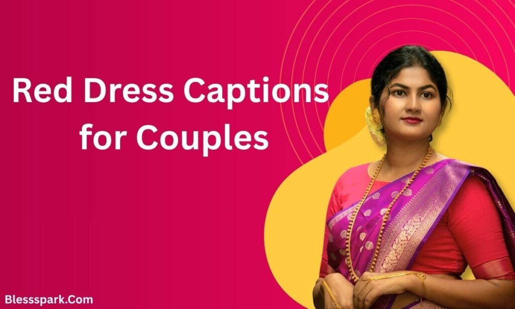 390+ Red Dress Captions for Instagram [Quotes] (2026)
