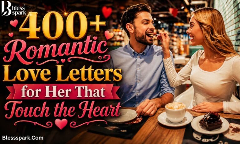 400+ Romantic Love Letters for Her That Touch the Heart
