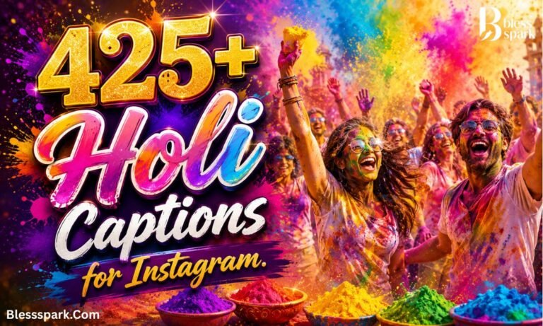 425+ Holi Captions for Instagram