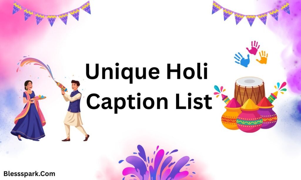 425+ Holi Captions for Instagram