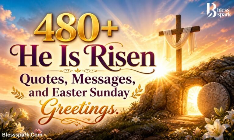 480+ He Is Risen Quotes, Messages, and Easter Sunday Greetings