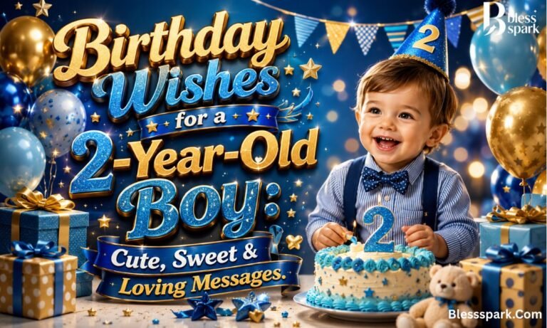 Birthday Wishes for a 2-Year-Old Boy: Cute, Sweet & Loving Messages