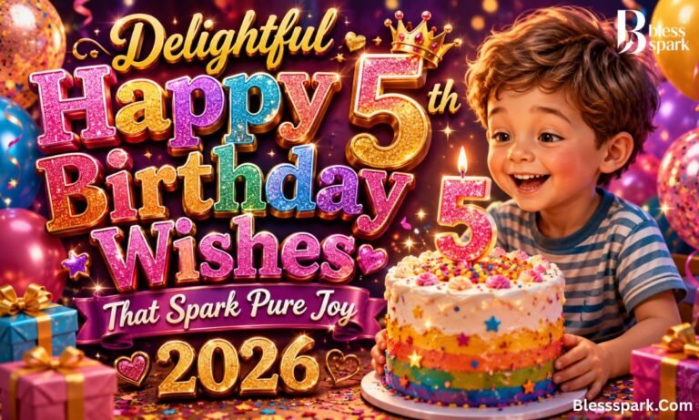 Delightful Happy 5th Birthday Wishes That Spark Pure Joy 2026